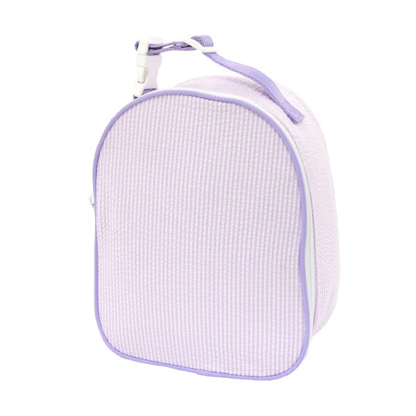 Mint Seersucker Pink and Purple Gumdrop Lunch Box Princess