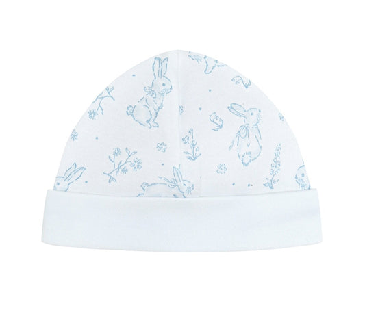 Nellapima Blue Bunny Toile Hat