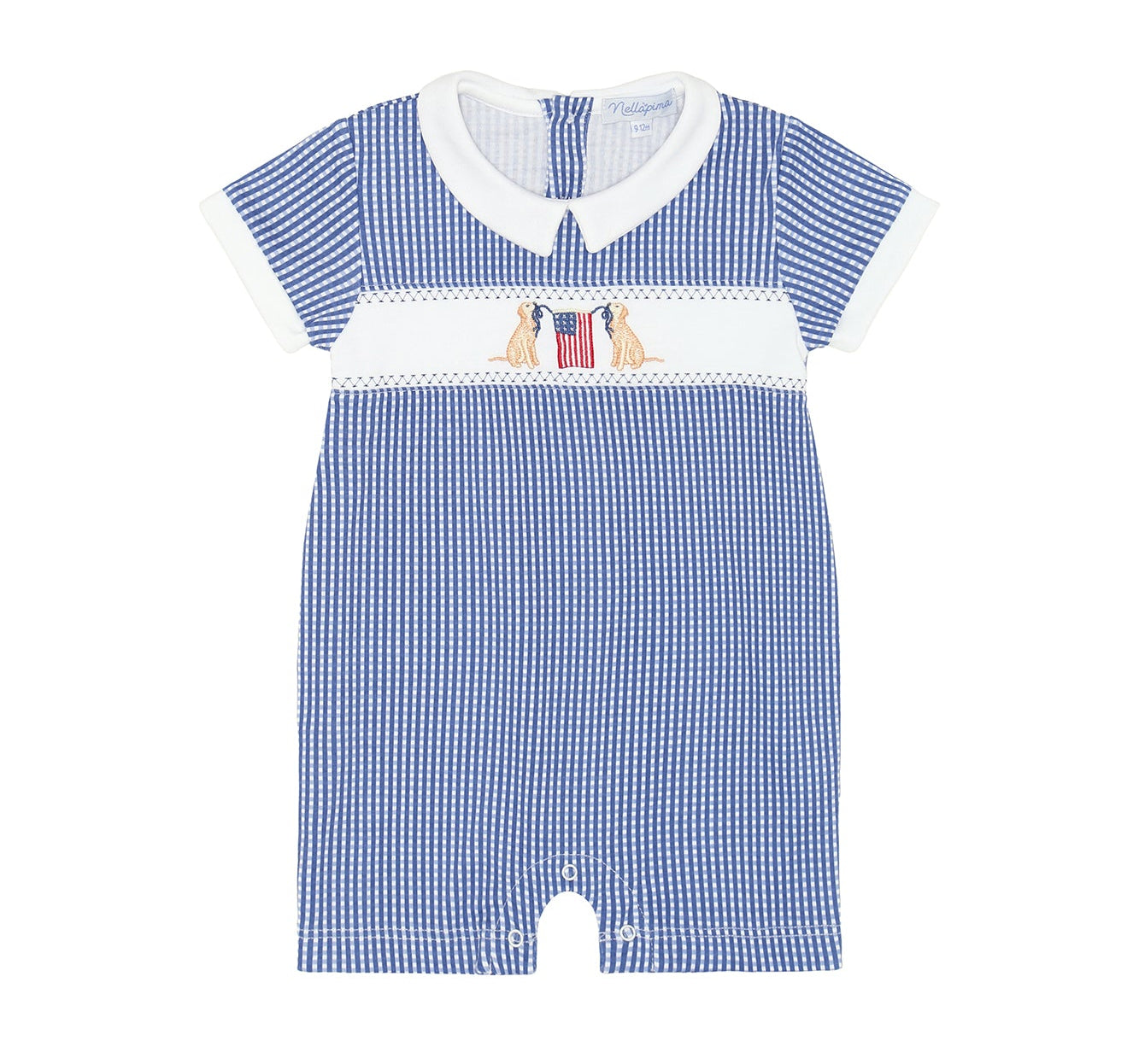 Nellapima American Pups Boys Romper