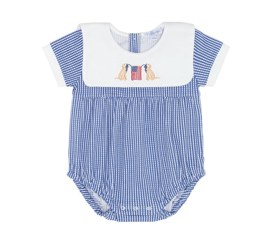 Nellapima American Pups Square Collared Bubble