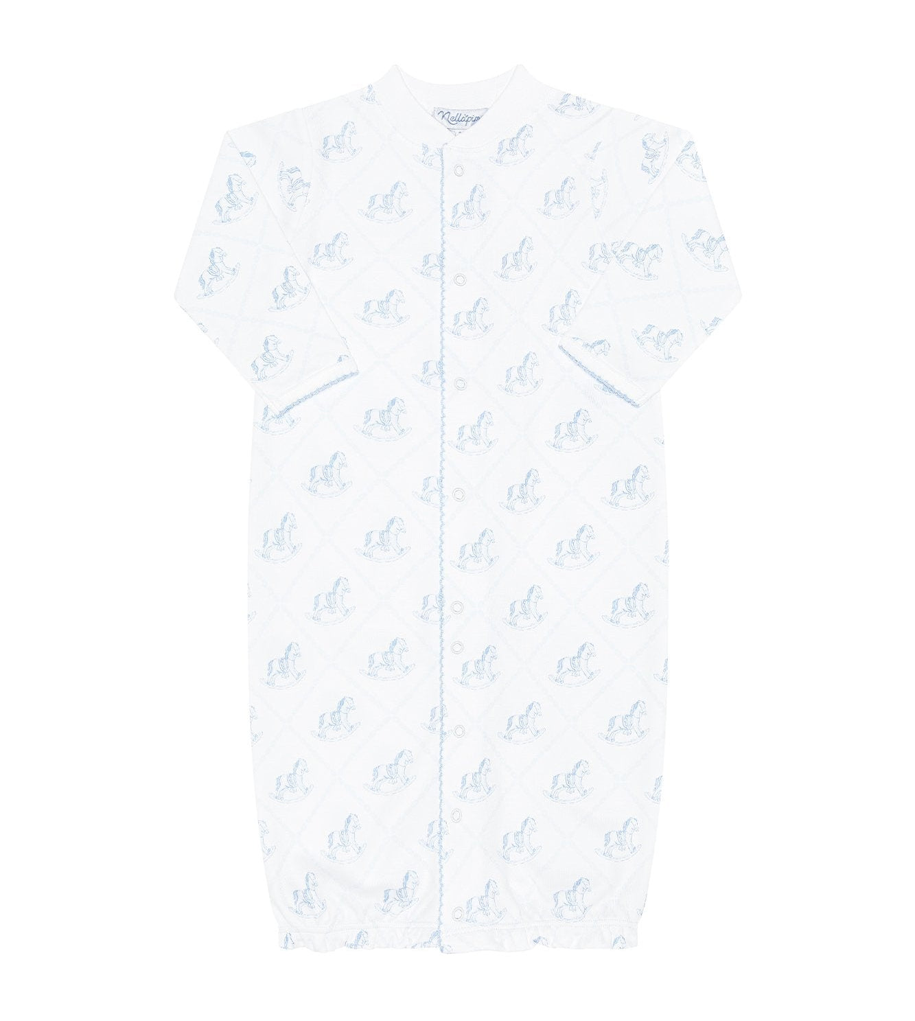 Nellapima Blue Rocking Horse Converter Gown