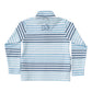 PRODOH Sporty Snap Pullover- Captain's Blue Multi Stripe