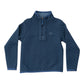 PRODOH Quilted Zip Pullover- Big Dipper Blue