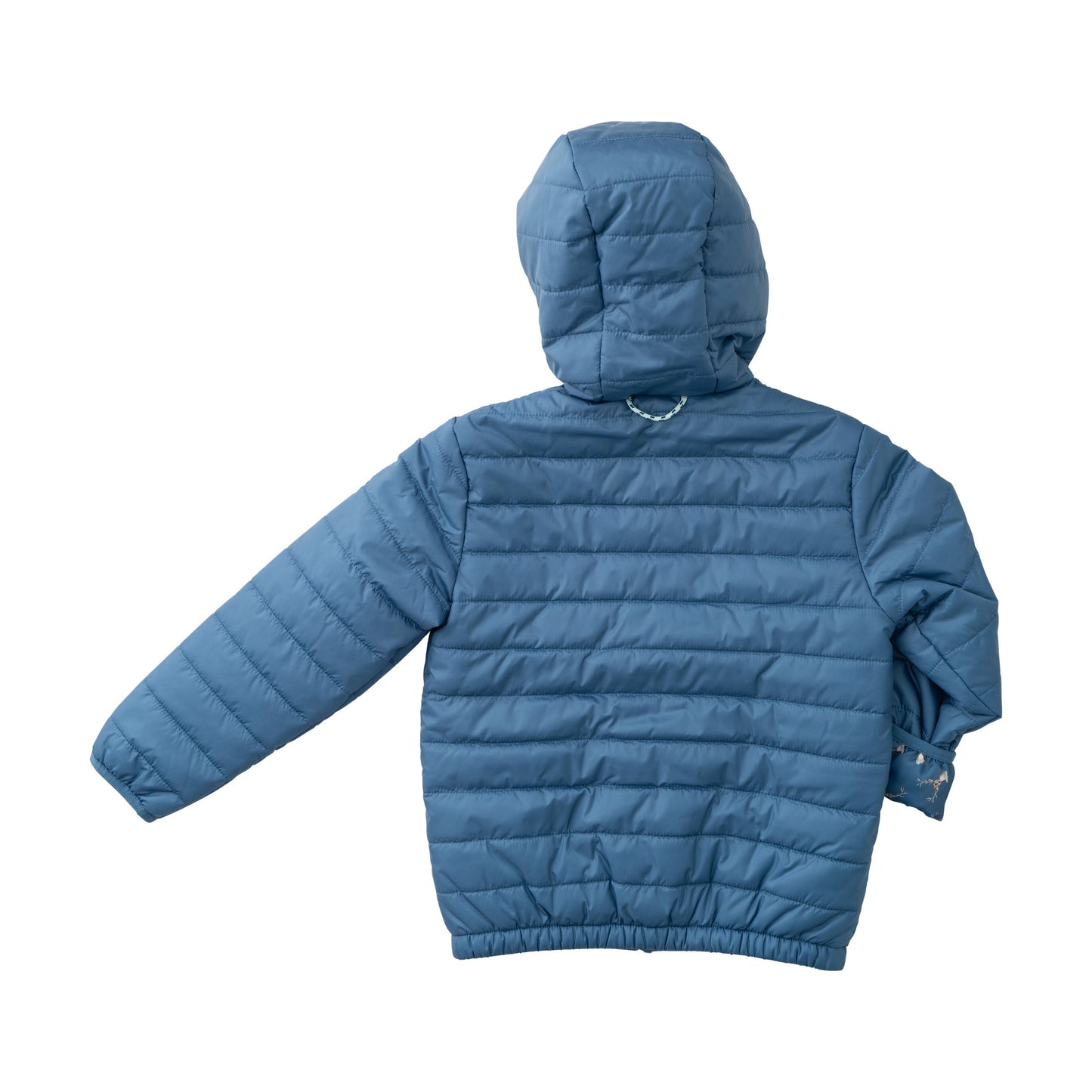 Hooded Puffer Jacket - Copen Blue