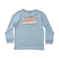 Prodoh Long Sleeve Cotton T-Shirt- Ashley Blue