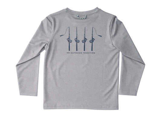 Pro Performance Long Sleeve T-Shirt- Heather Gray