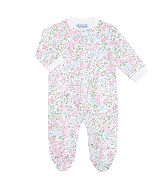 Nellapima English Garden Zipper Footie