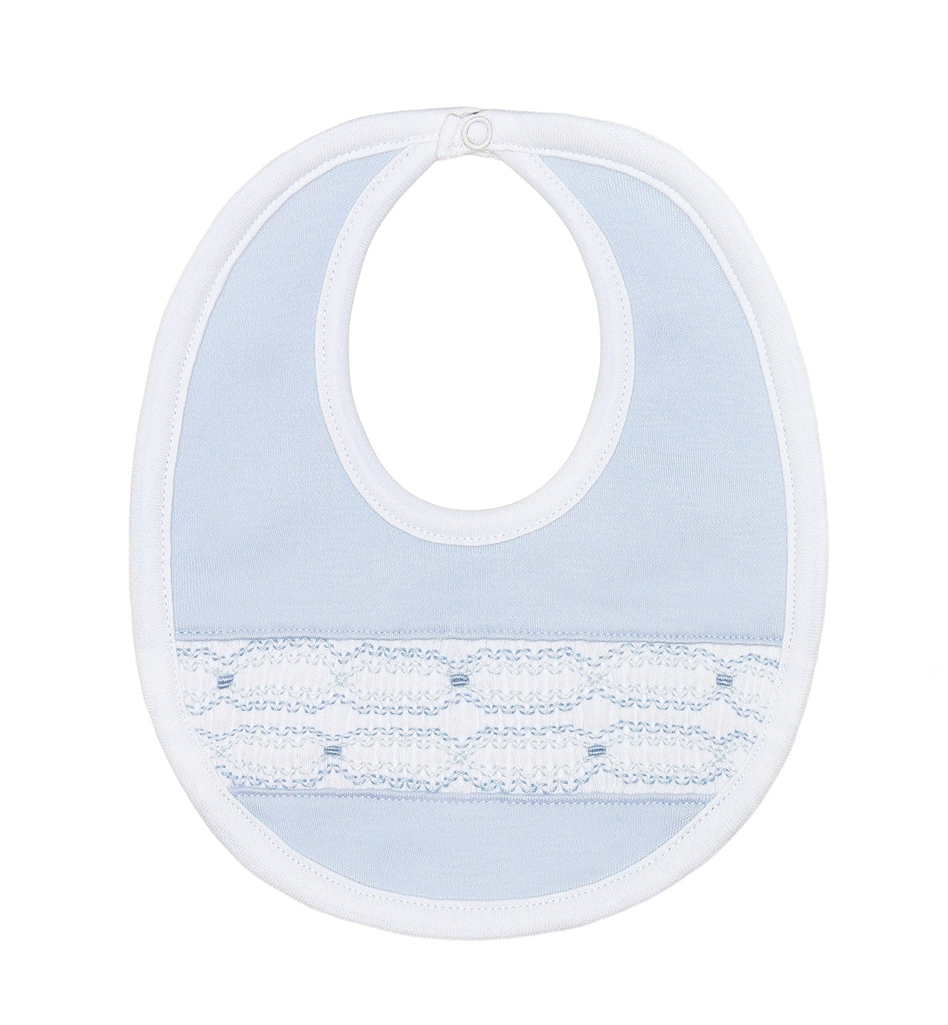 Nellapima Signature Smocked Boys Bib