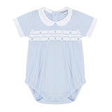 Nellapima Signature Smocked Bubble- White