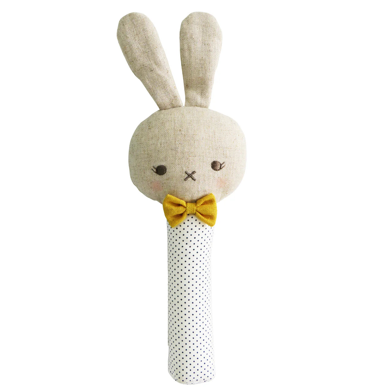 Alimrose Roberto Bunny Squeaker - Navy Spot