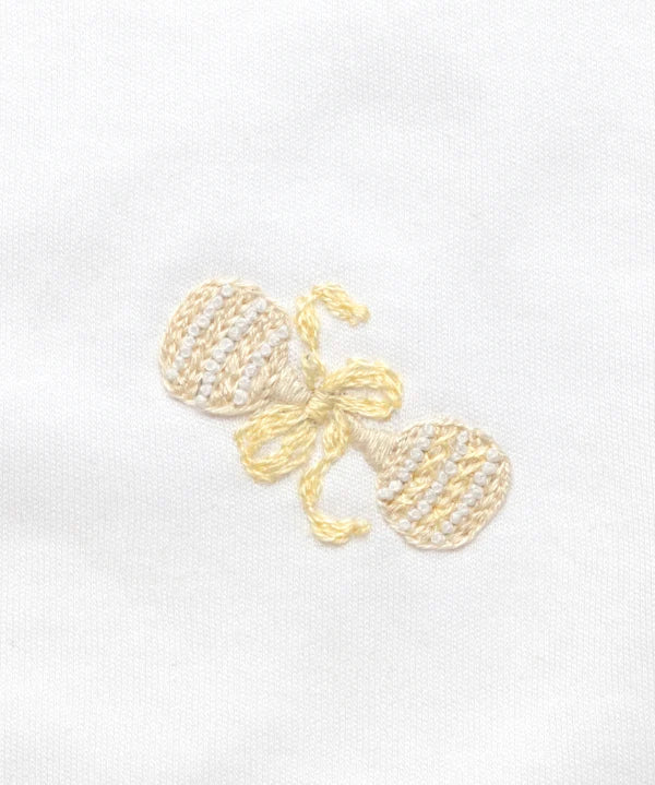 Milly Marie Ivory Heirloom Rattle Converter Gown