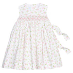 Little English Simply Smocked Dress- Meriwether Floral