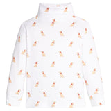 Little English Printed Turtleneck - Seated Labs