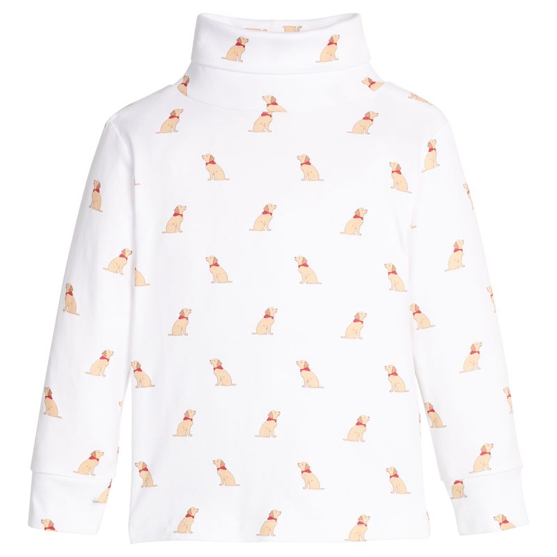 Little English Printed Turtleneck - Seated Labs