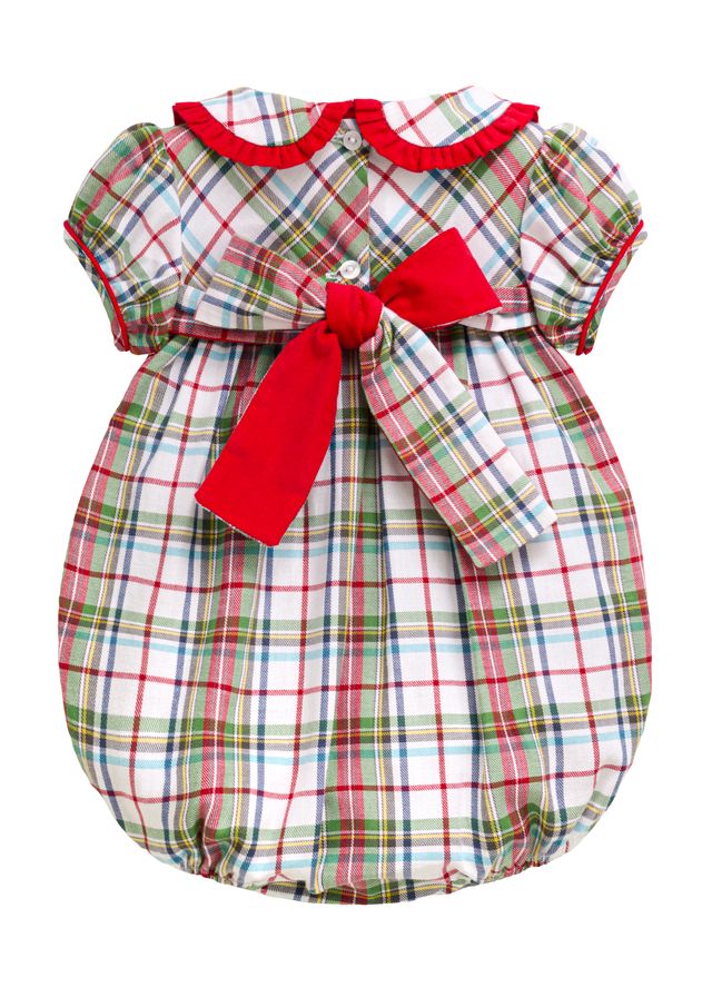 Little English Eleanor Bubble- Douglas Plaid
