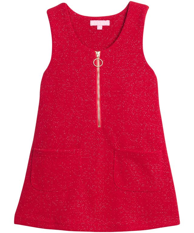 Bisby Retro Jumper- Crimson