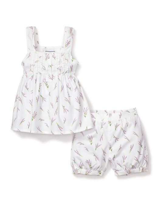 Petite Plume Children's Fields of Provence Charlotte Short Set Pajamas