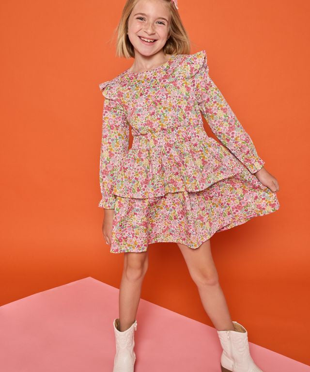 Carleton Dress- Marblehead Meadow Floral
