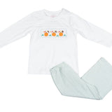 Teeta Leaves Trey Pant Set