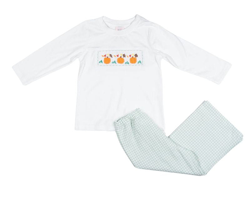 Teeta Leaves Trey Pant Set