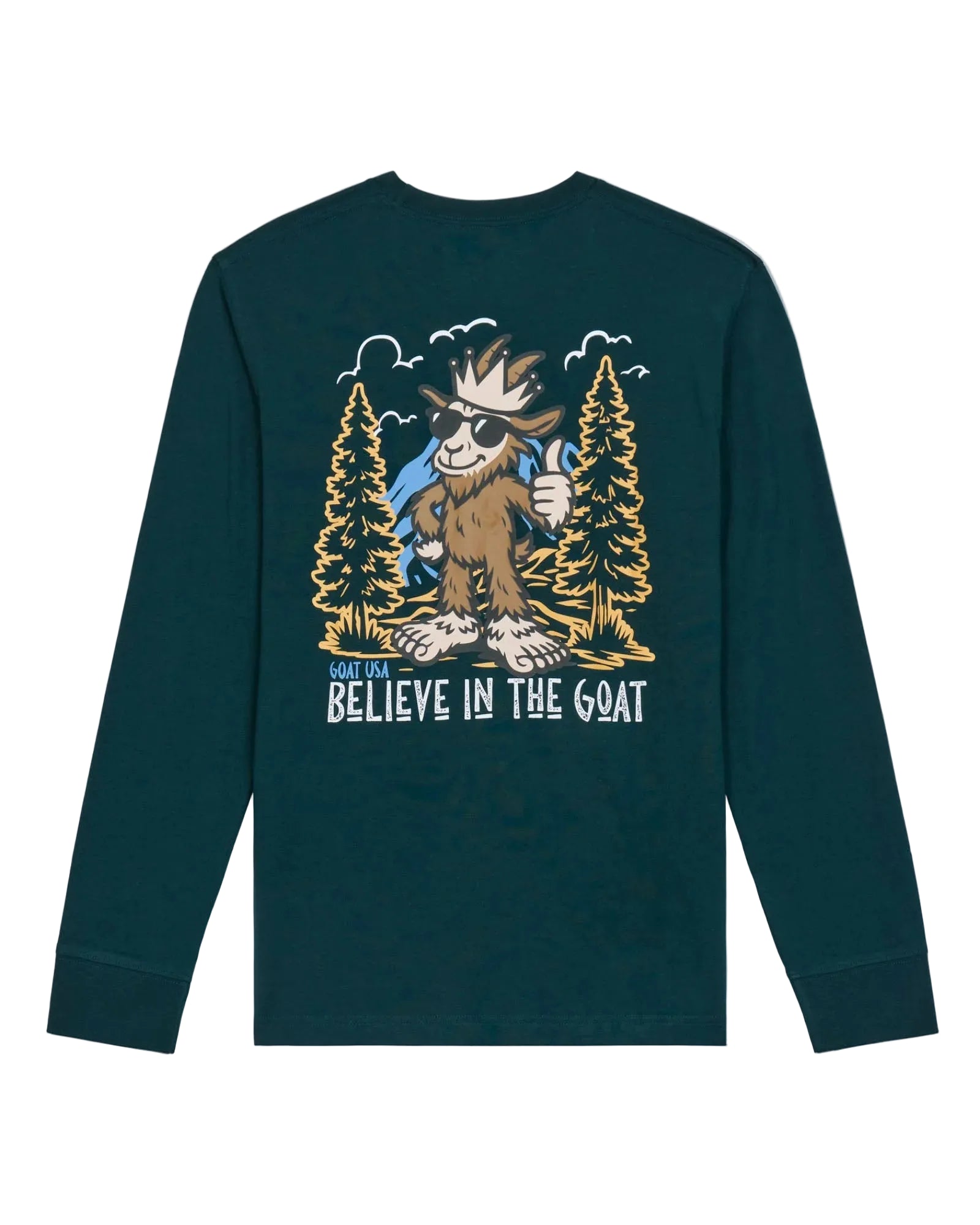 GOAT USA Believe in the Goat T-Shirt- Sage