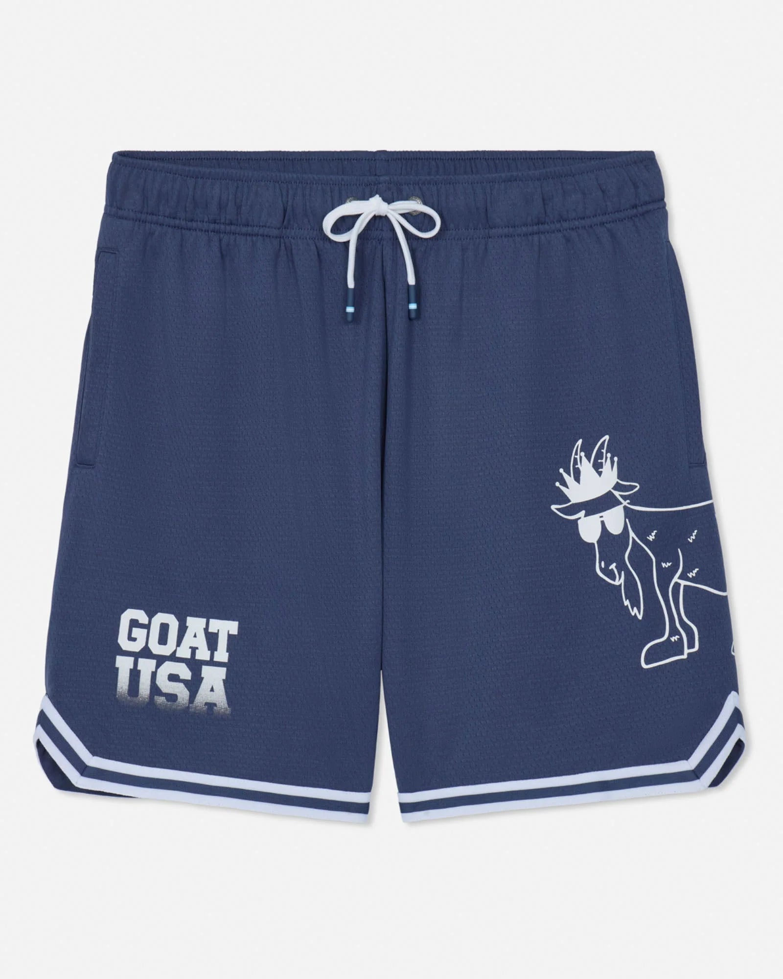 GOAT USA Big Goat Mesh Shorts - Navy