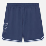 youth GOAT USA Big Goat Mesh Athletic Shorts - Navy