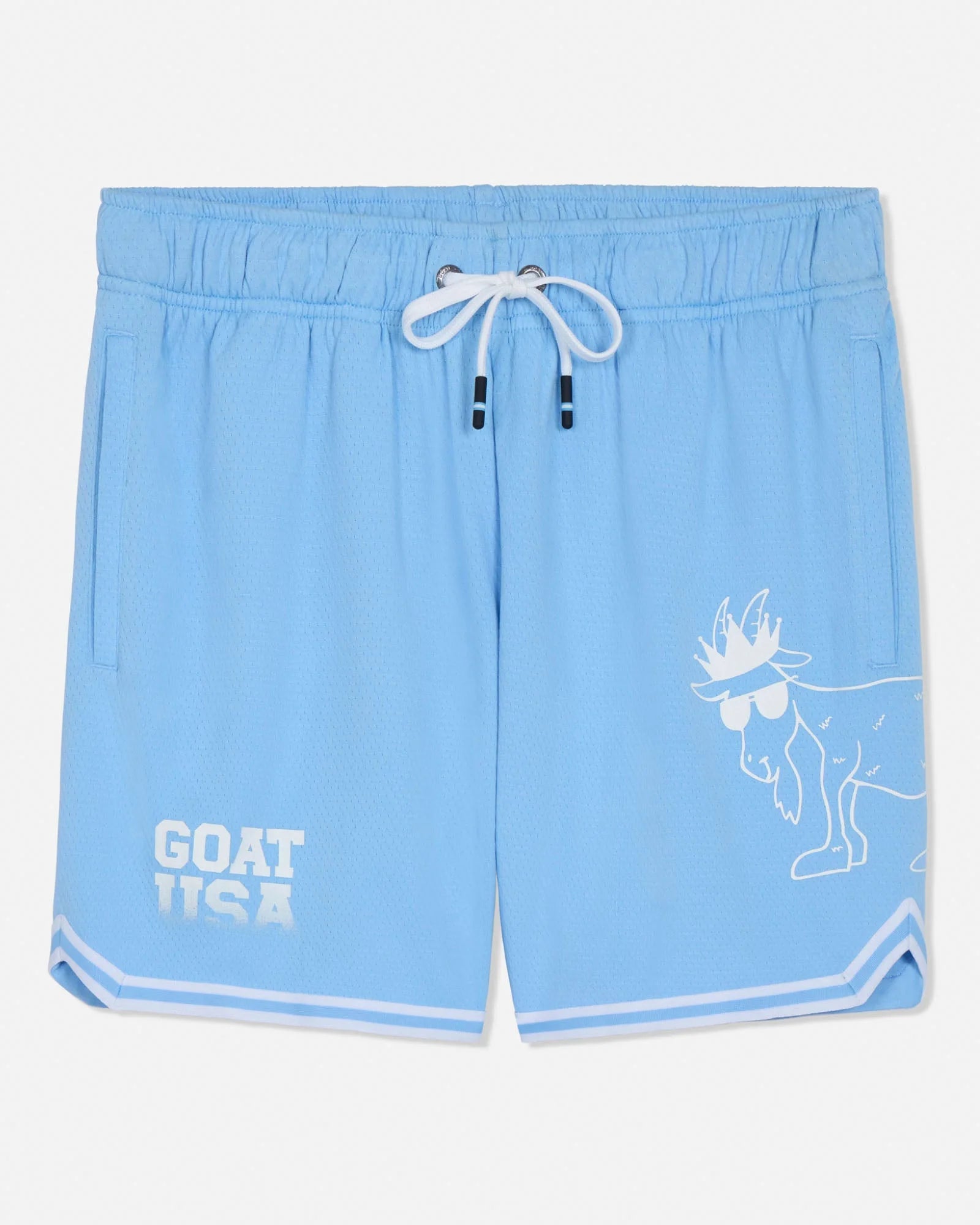 GOAT USA Big Goat Mesh Shorts - Carolina Blue