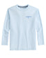 Southern Tide Blue Sails Performance Tee- Dewdrop Blue