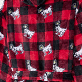 GOAT USA Buffalo Check Bath Robe