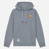 GOAT USA Chicken Nugget Hooded Sweatshirt- Gray Heather