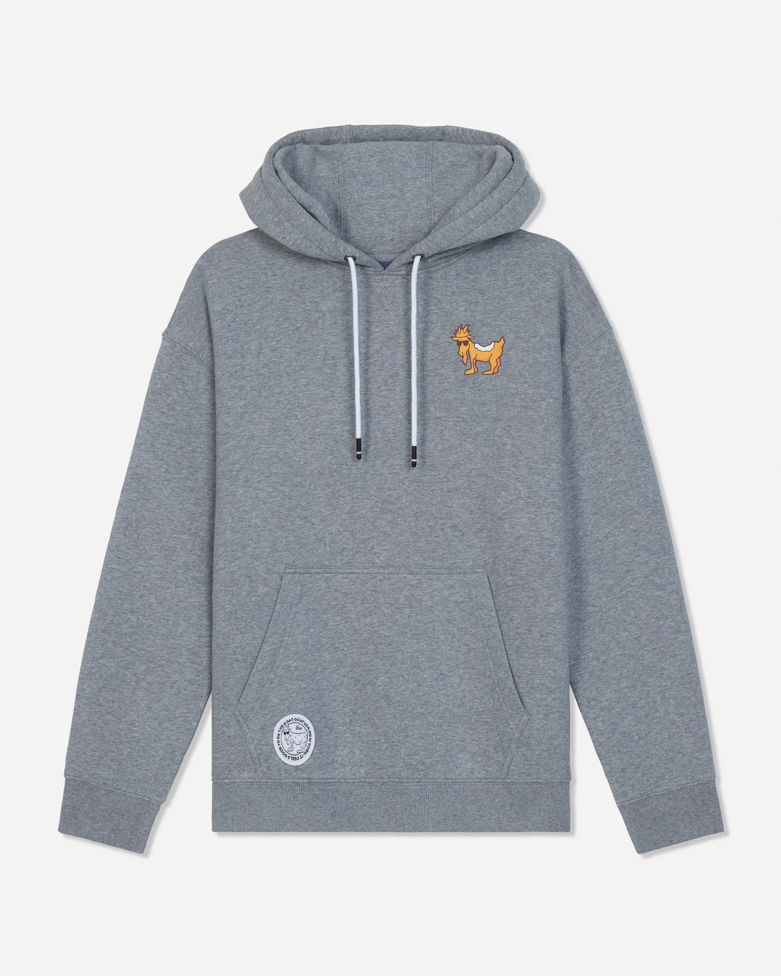 GOAT USA Chicken Nugget Hooded Sweatshirt- Gray Heather
