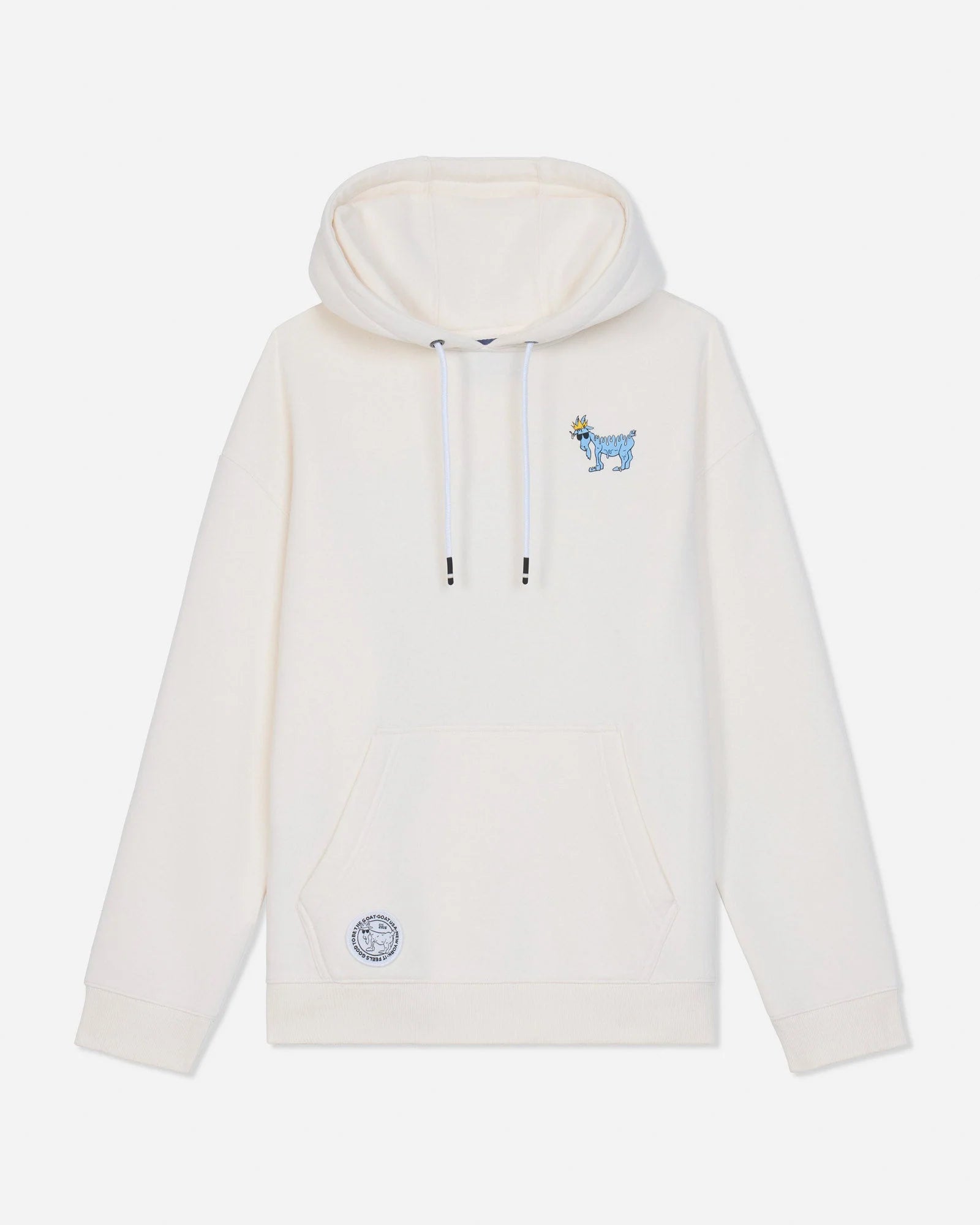 GOAT USA Drip GOAT Hooded Sweatshirt- Bone