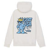 GOAT USA Drip GOAT Hooded Sweatshirt- Bone