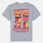 GOAT USA Youth Famous Hot Dogs T-Shirt - Gray
