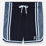 Football Thumbs Up Mesh Shorts - Black