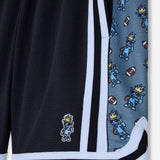 Football Thumbs Up Mesh Shorts - Black