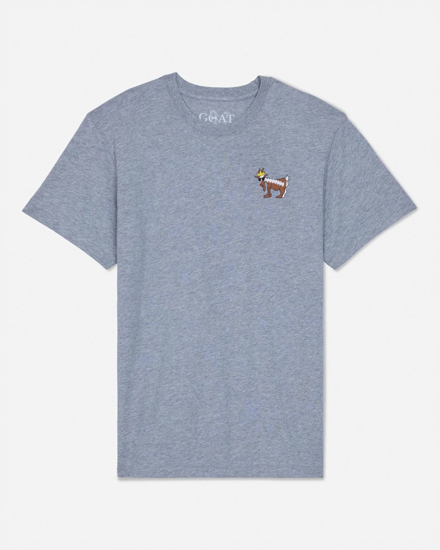 GOAT USA Football T-Shirt- Gray
