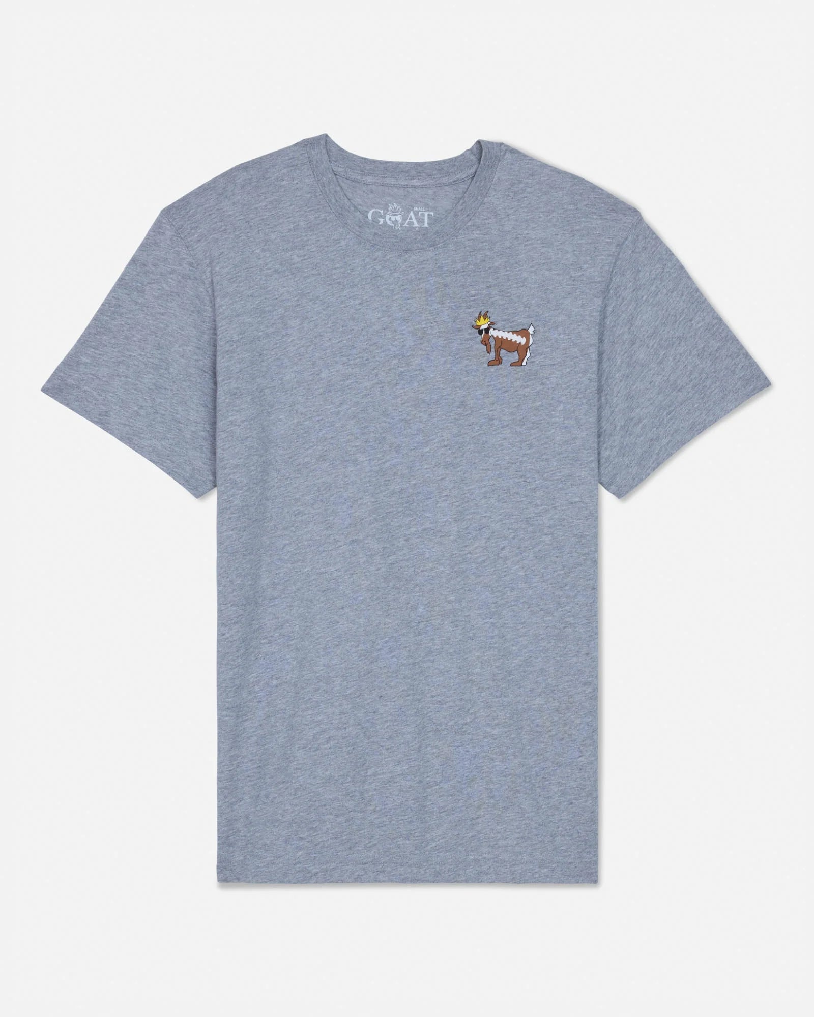 GOAT USA Football T-Shirt- Gray