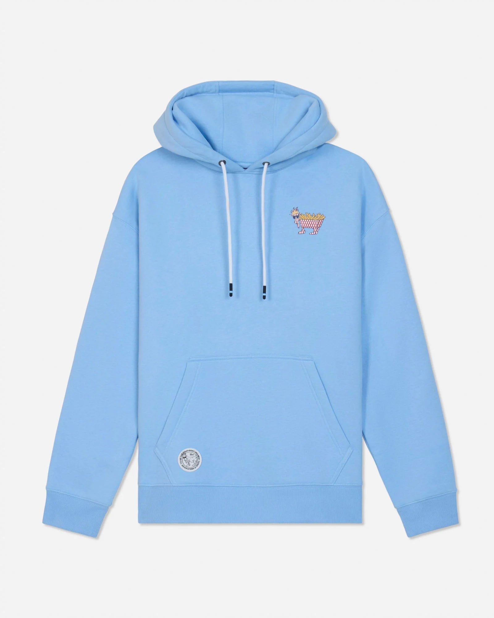 GOAT USA Fry Guy Hooded Sweatshirt- Carolina Blue