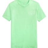 Golf Close One Short Sleeve Tee- Green Ash