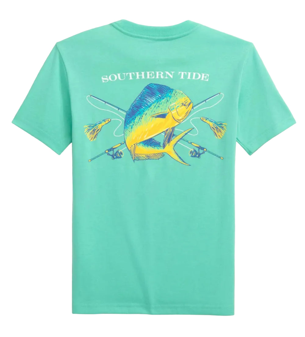 Southern Tide Mahi Deep Sea Fishing Tee- Florida Keys