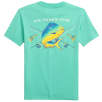 Southern Tide Mahi Deep Sea Fishing Tee- Florida Keys