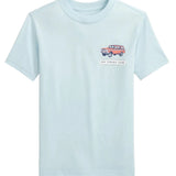 Marsh Wagon Tee- Clear Day Blue