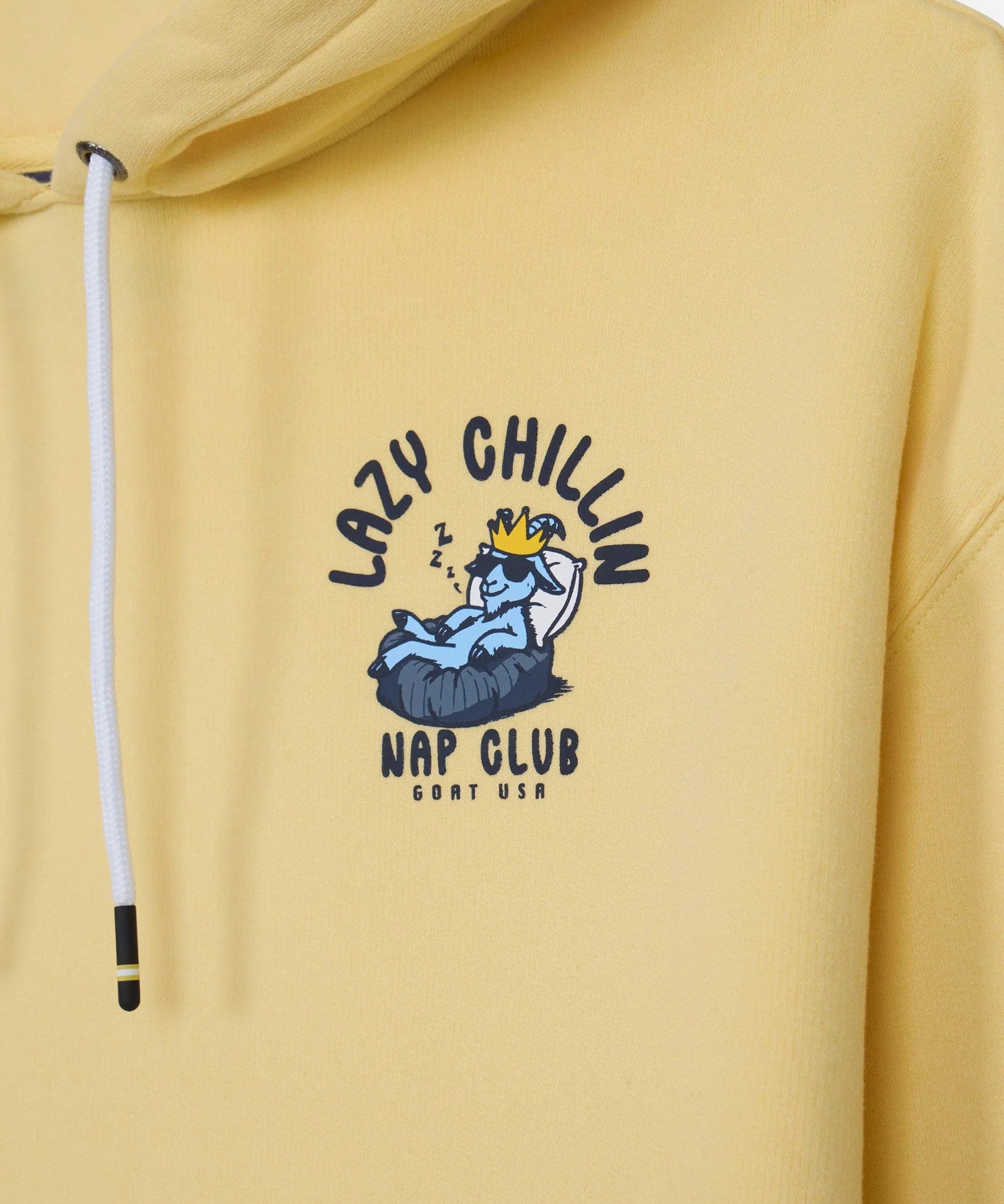 GOAT USA Nap Club Hoodie- Corn Milk