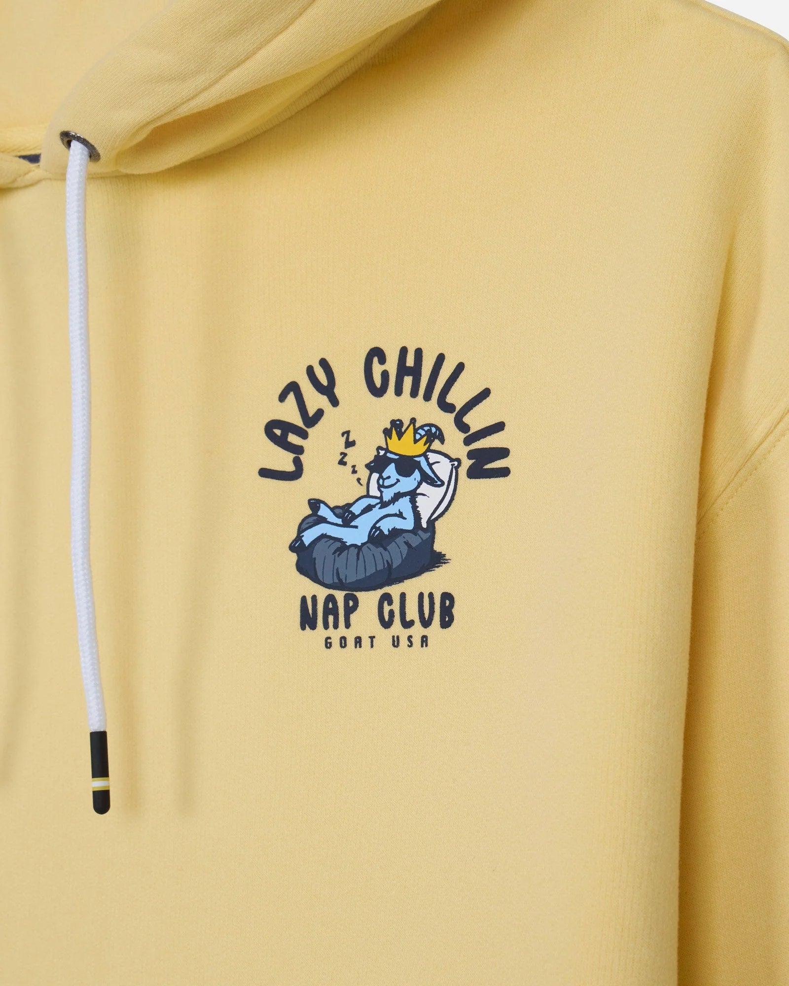 GOAT USA Nap Club Hoodie- Corn Milk