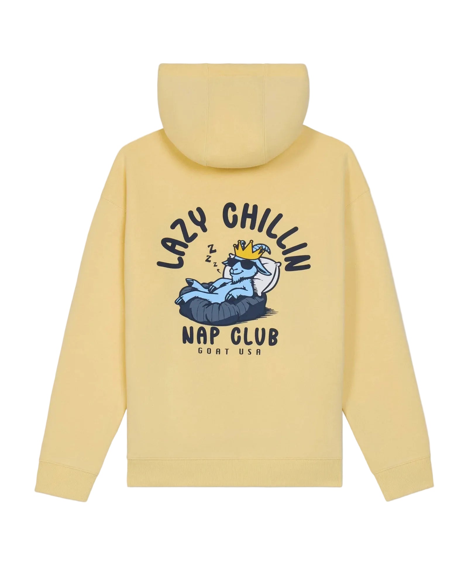 GOAT USA Nap Club Hoodie- Corn Milk