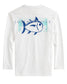 Southern Tide Palms and Skip Jacks Performance Tee- White