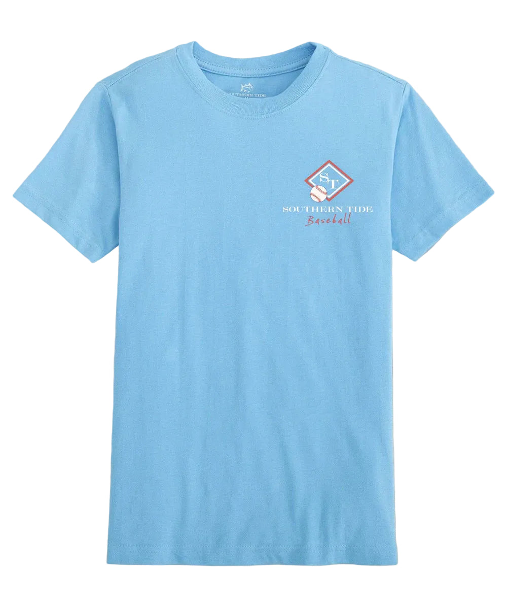 Kids Patriotic Bats Short Sleeve T-Shirt- Ocean Channel