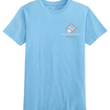 Kids Patriotic Bats Short Sleeve T-Shirt- Ocean Channel